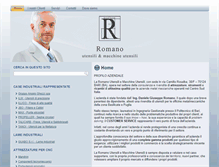 Tablet Screenshot of macchineutensili-romano.com